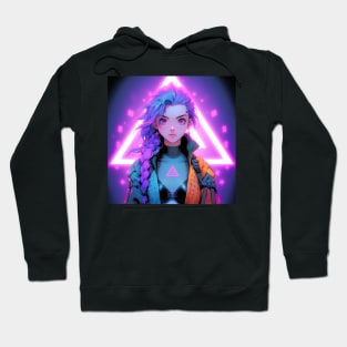 Anime Teen Space Girl Hoodie